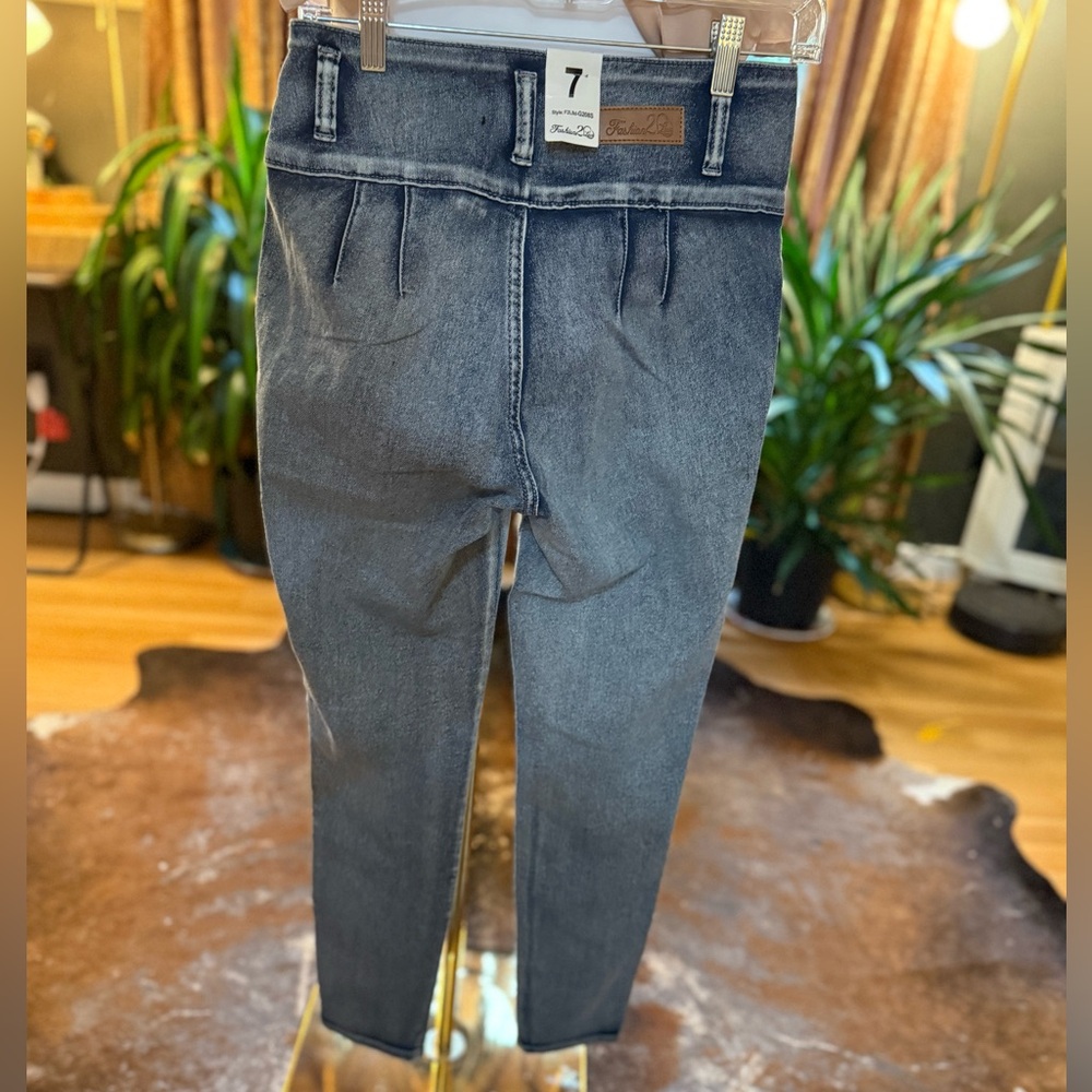 NWT size 7 Skinny Blue Denim Jeans - Picture 4 of 4